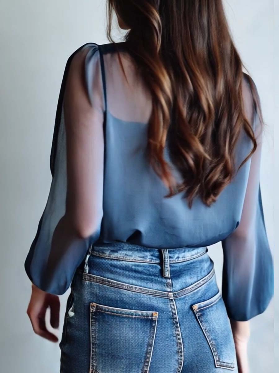 Chloe | Boho Floral Blouse