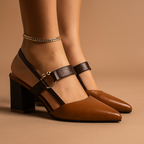Pippa | Ring-Detail Heels