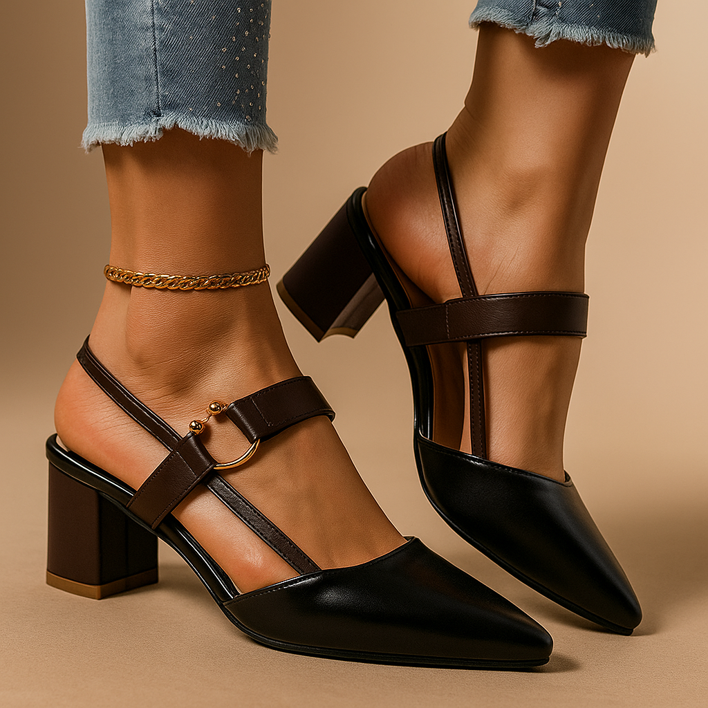 Pippa | Ring-Detail Heels