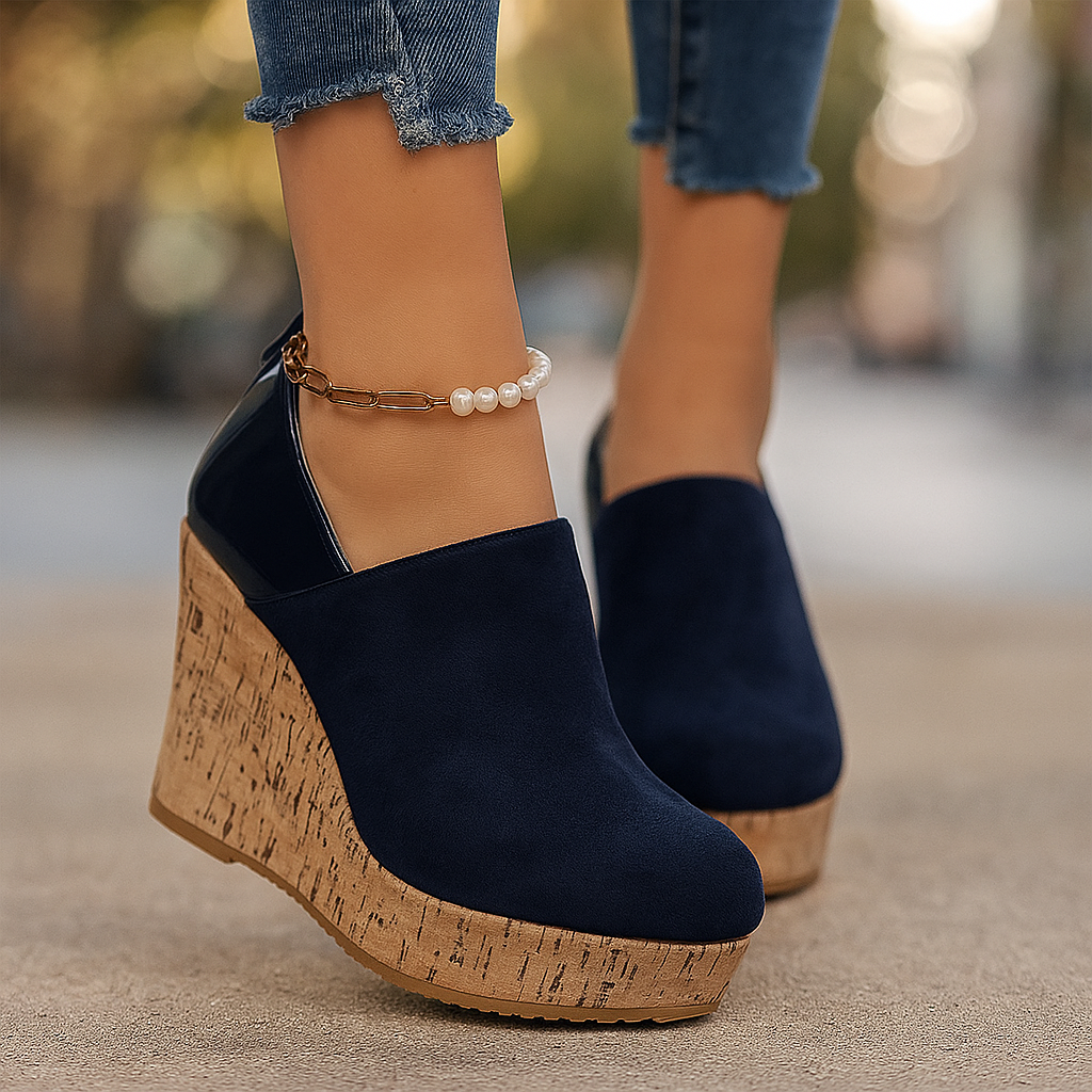 Hazel | Wedge Loafers