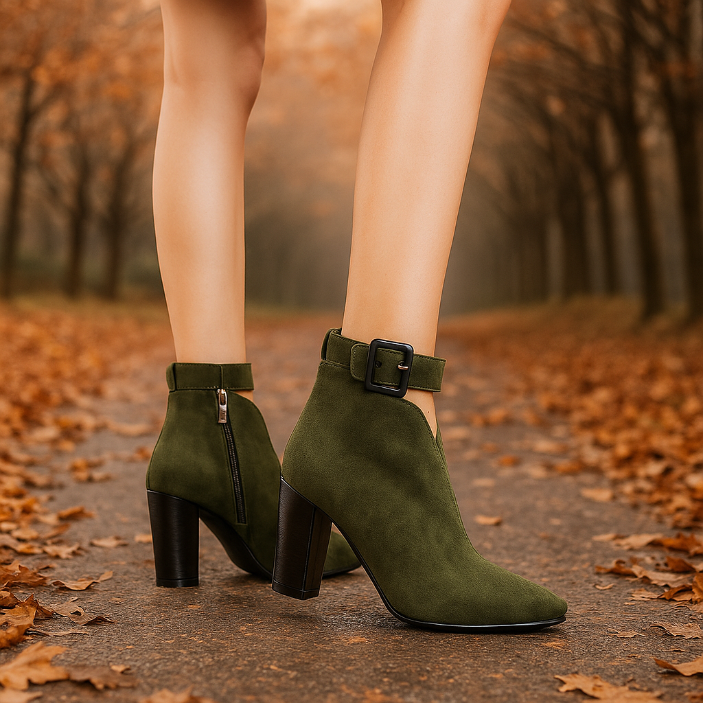 Eloise | Buckle Ankle Boots