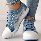 Cara™ | Elegant Women's Sneakers with Floral Details