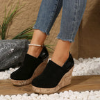 Hazel | Wedge Loafers