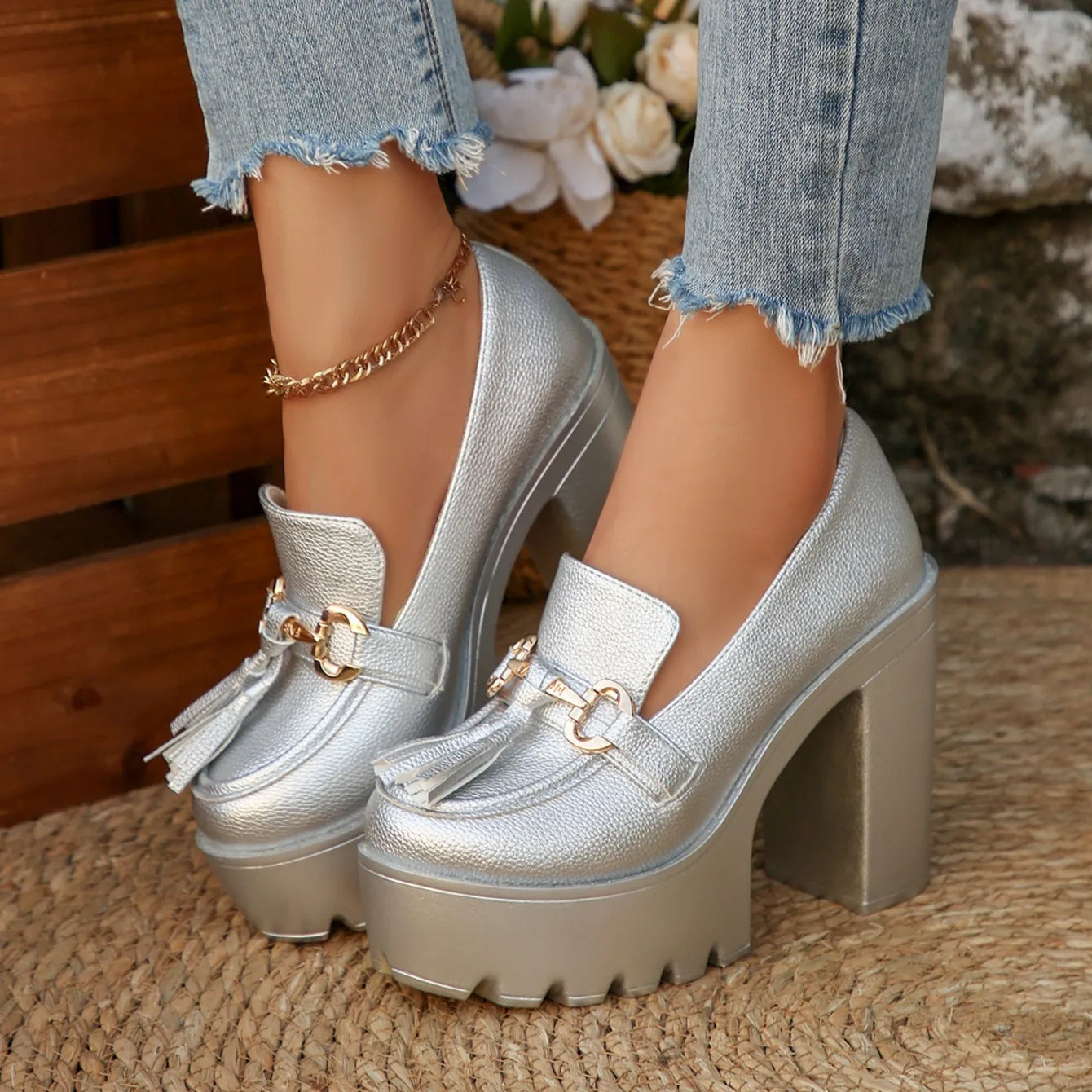 Skye | Platform Loafers