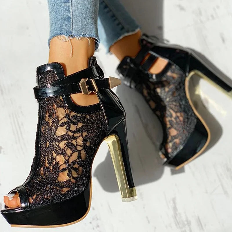 Daisy | Platform Heels