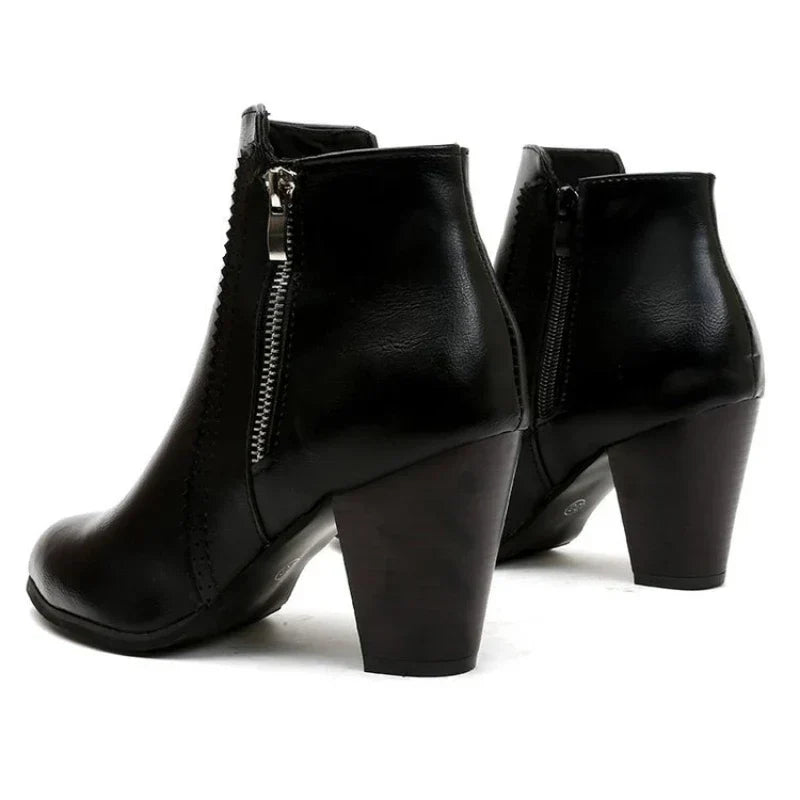 Lola | Side-Zip Ankle Boots