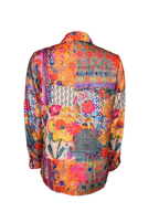Poppy | Retro Bohemian Floral Long Sleeve Shirt