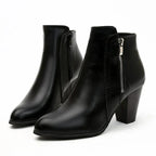 Lola | Side-Zip Ankle Boots