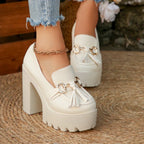 Skye | Platform Loafers