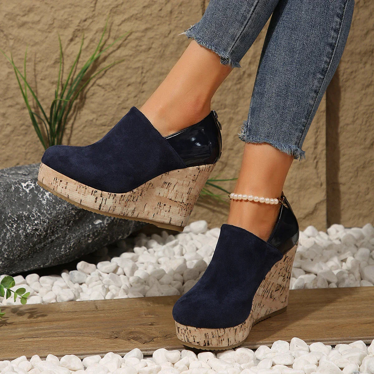 Hazel | Wedge Loafers