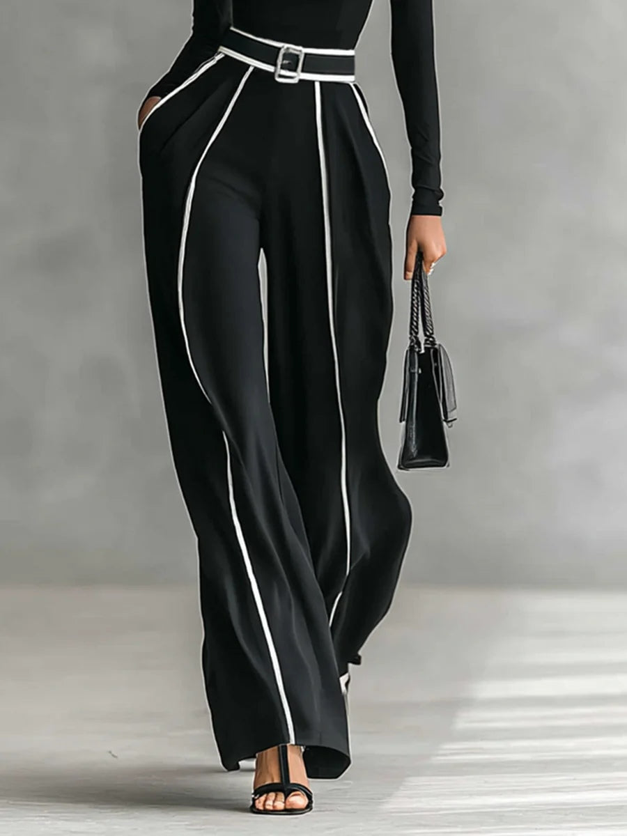 Solana™ | Long Sleeve Turtleneck Wide-Leg Set