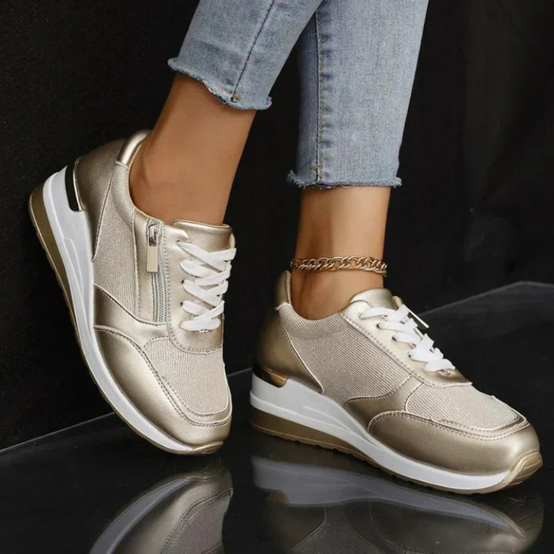 Pearl | Lace-Up Orthopedic Sneakers