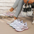 Juno | Women's Two-Tone Casual Sneakers
