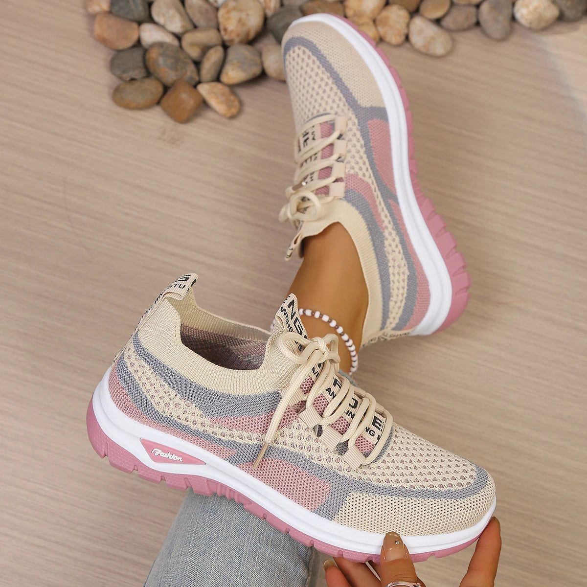 Juno | Women's Two-Tone Casual Sneakers